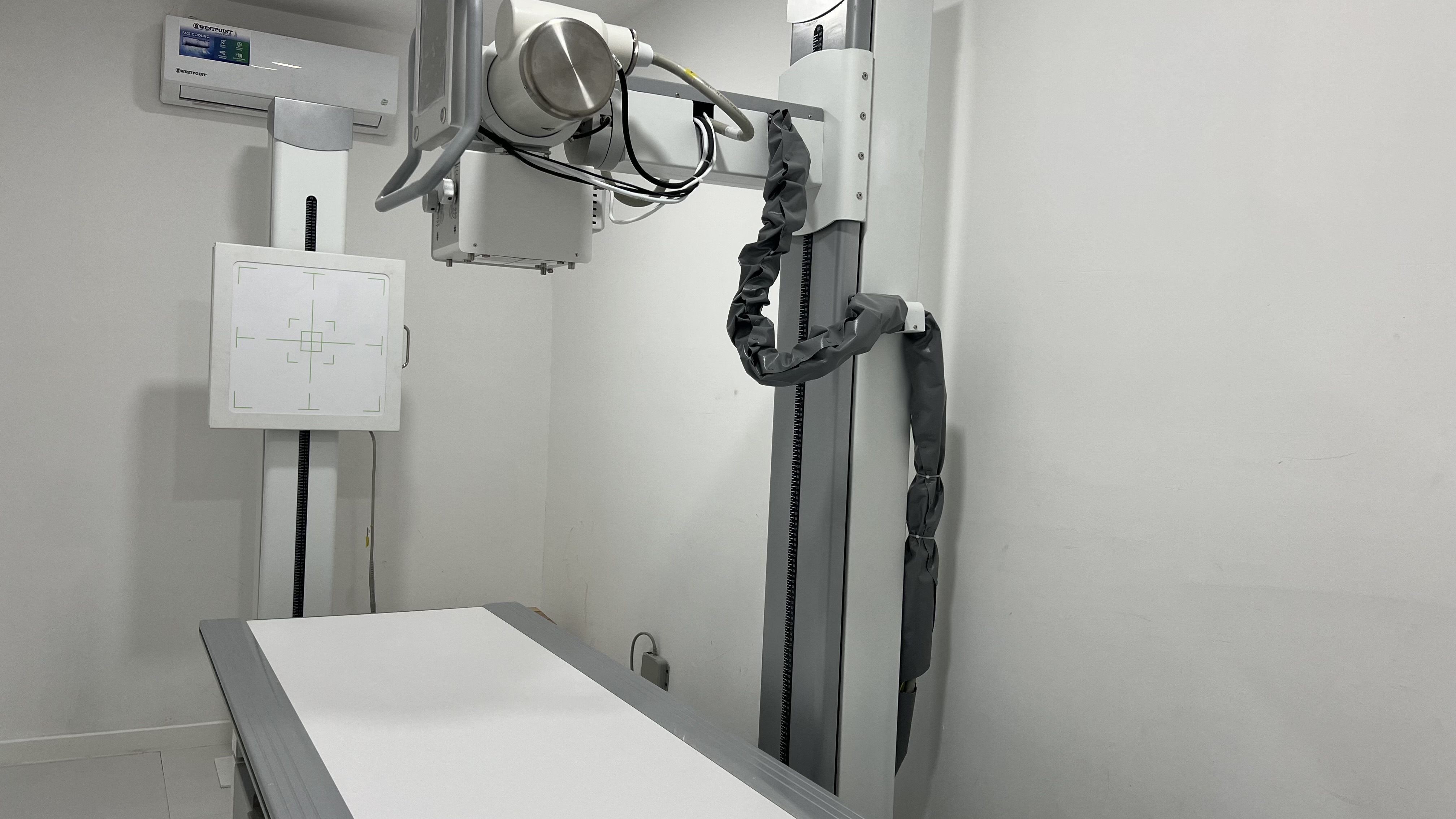 Sala de Raio-X digital na Cardiocenter